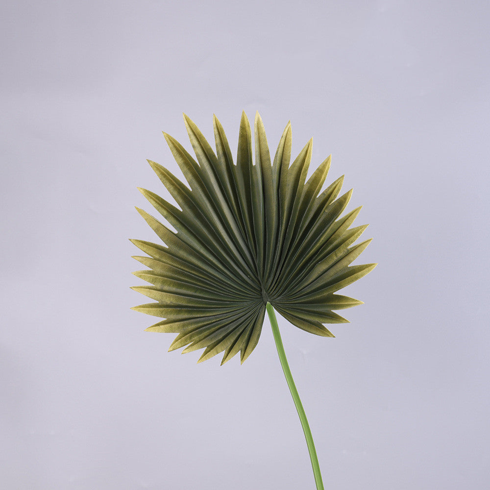 65 cm Künstliche Blumen Palmenschwertblätter & Touch-Fächerblätter