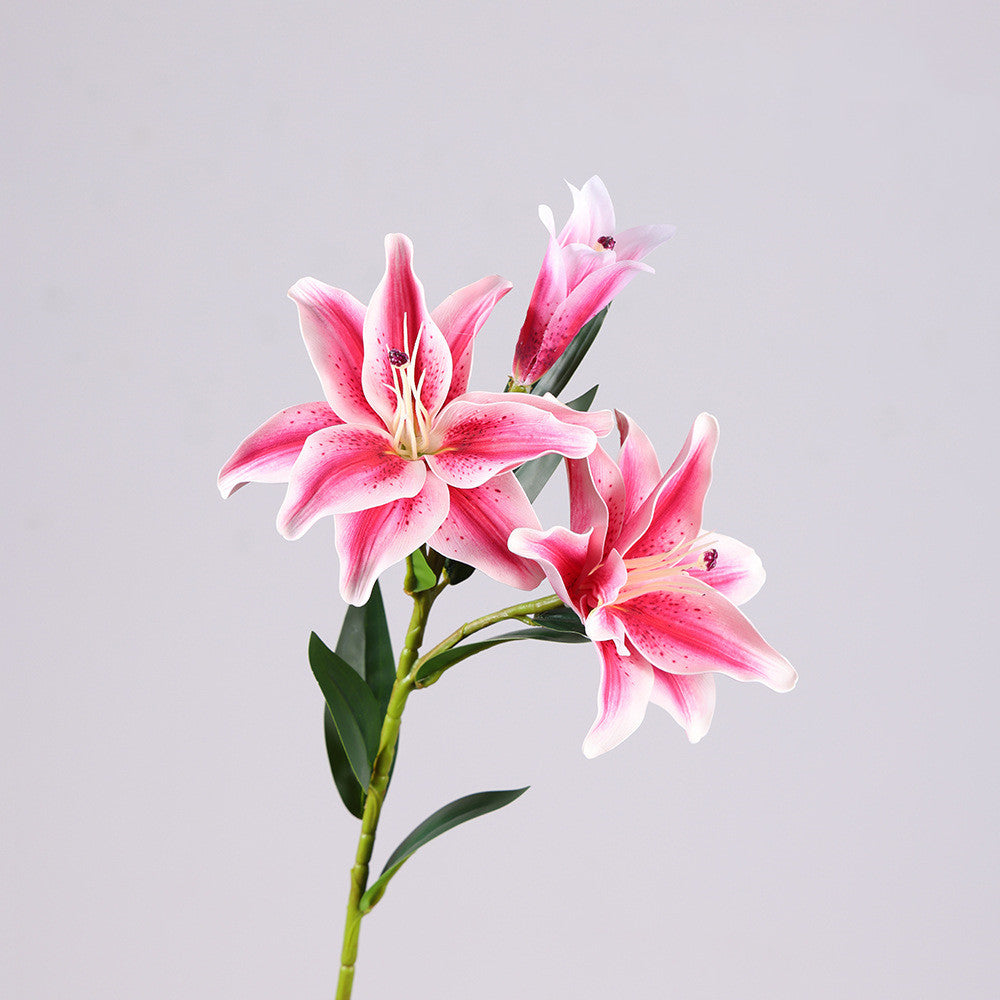 75 cm künstliche Lilien Tischzentren-Arrangements für Hochzeiten, zu Hause, Parties, Gärten und Büros als Dekoration