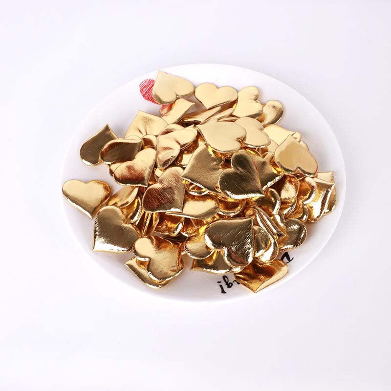 100 Stück herzförmiger Blütenblätter-Dekoration für Hochzeitsfeierdekoration
