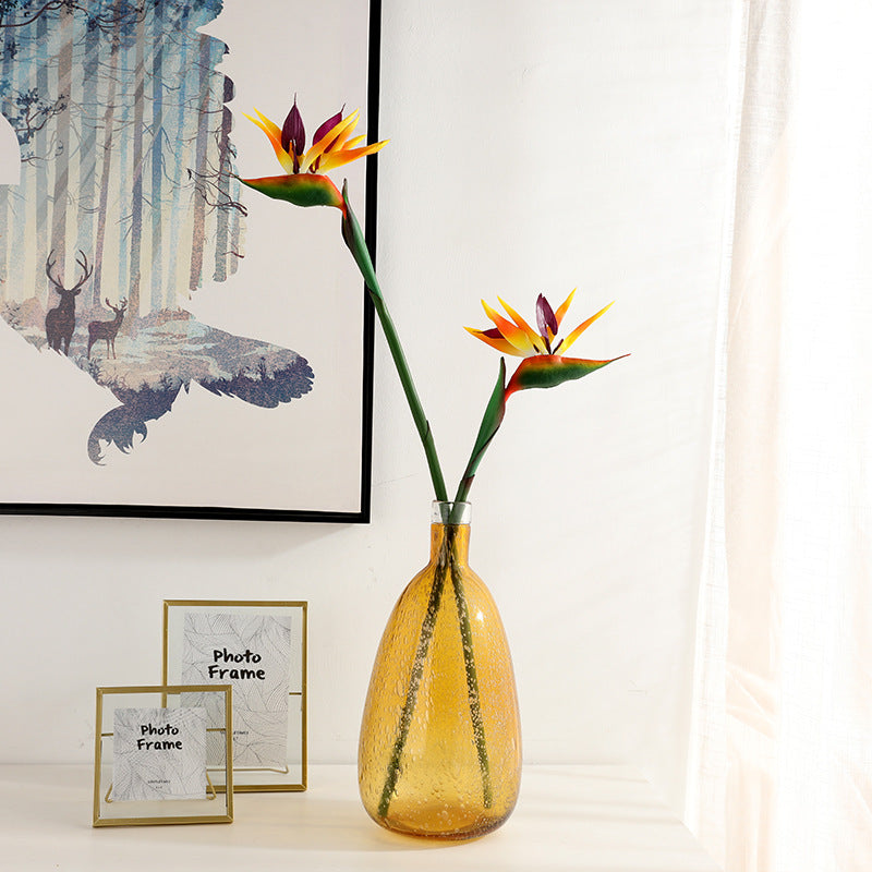 80 cm künstliche Strelitzien – für Heim, Garten, Büro, Veranda & Hochzeitdekoration