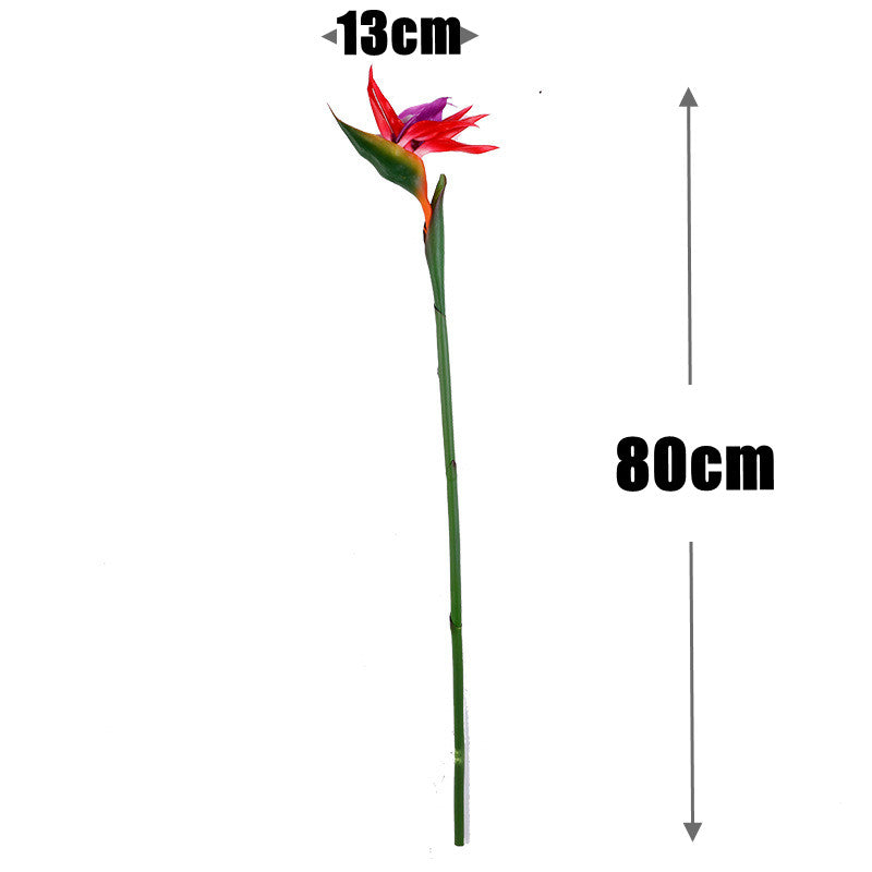 80 cm künstliche Strelitzien – für Heim, Garten, Büro, Veranda & Hochzeitdekoration