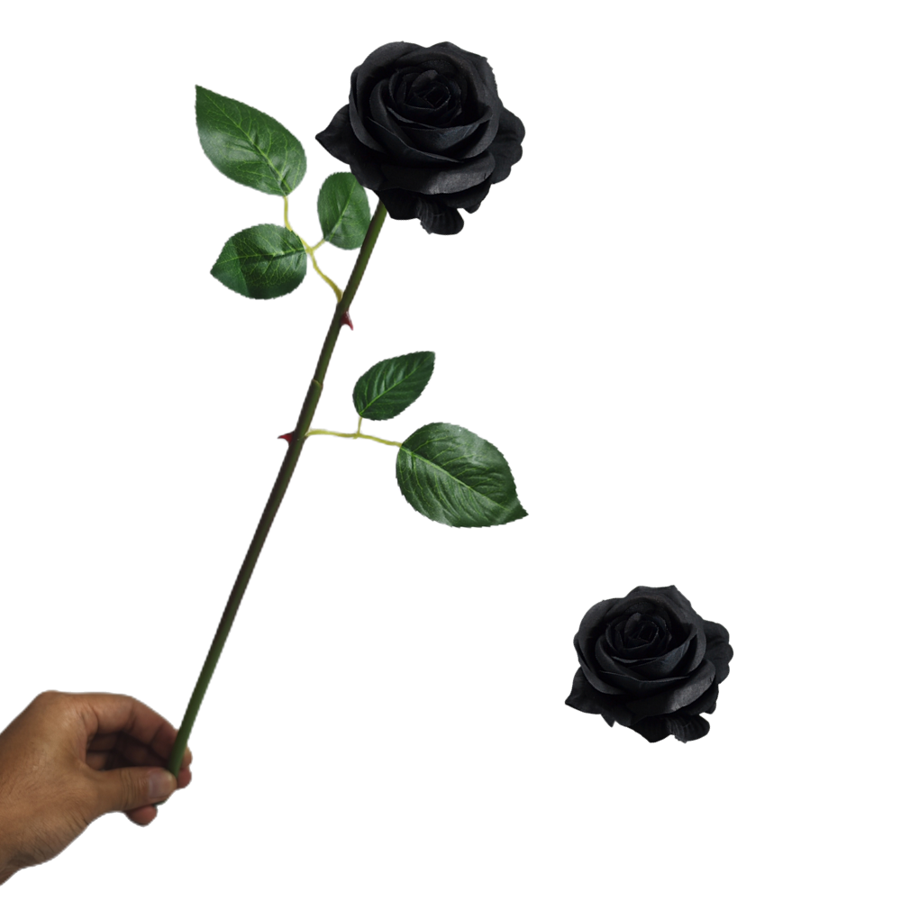 40 cm Künstliche Seidenrose | Silk Rose | Hochzeits- & Heimdekoration | 16 Farben