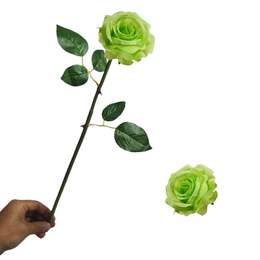 40 cm Künstliche Seidenrose | Silk Rose | Hochzeits- & Heimdekoration | 16 Farben
