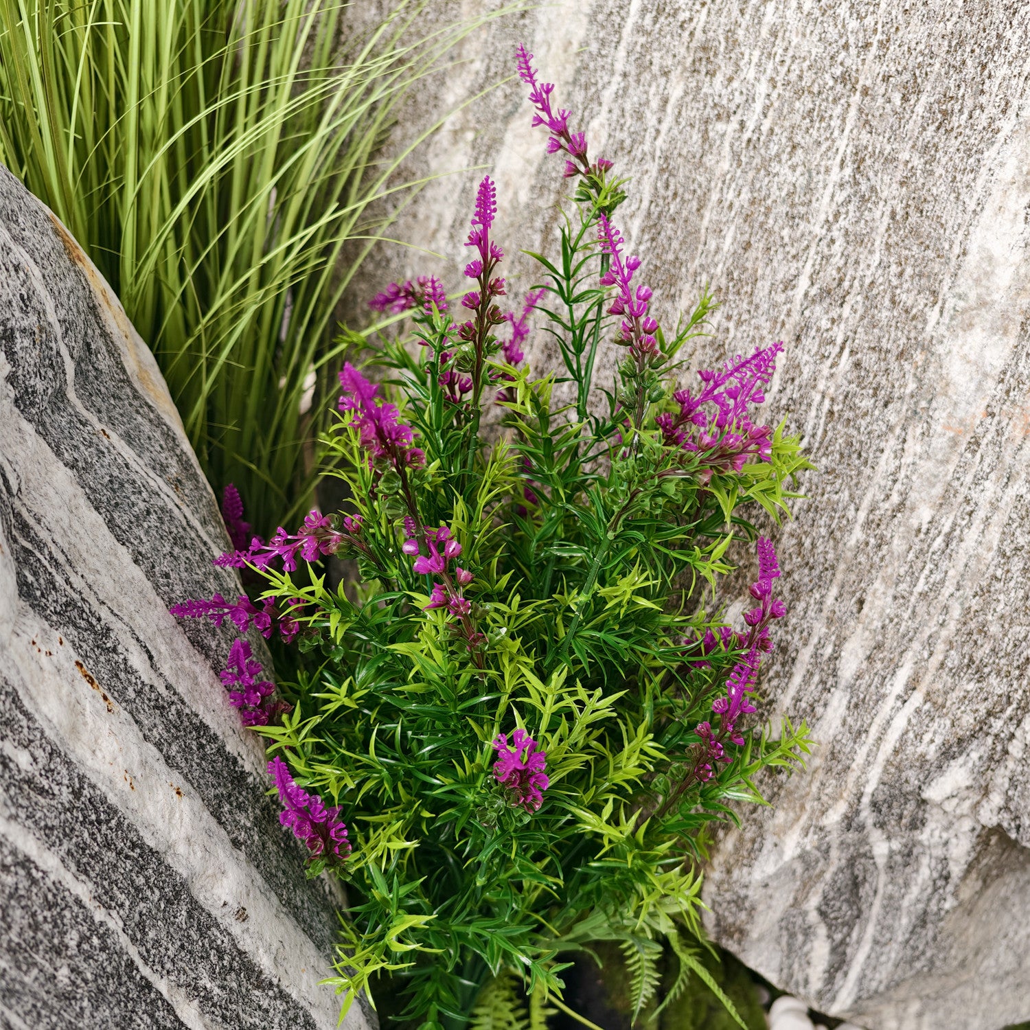 57 cm künstliche Erika/Erikabusch/Heidekraut mit 24 Stielen