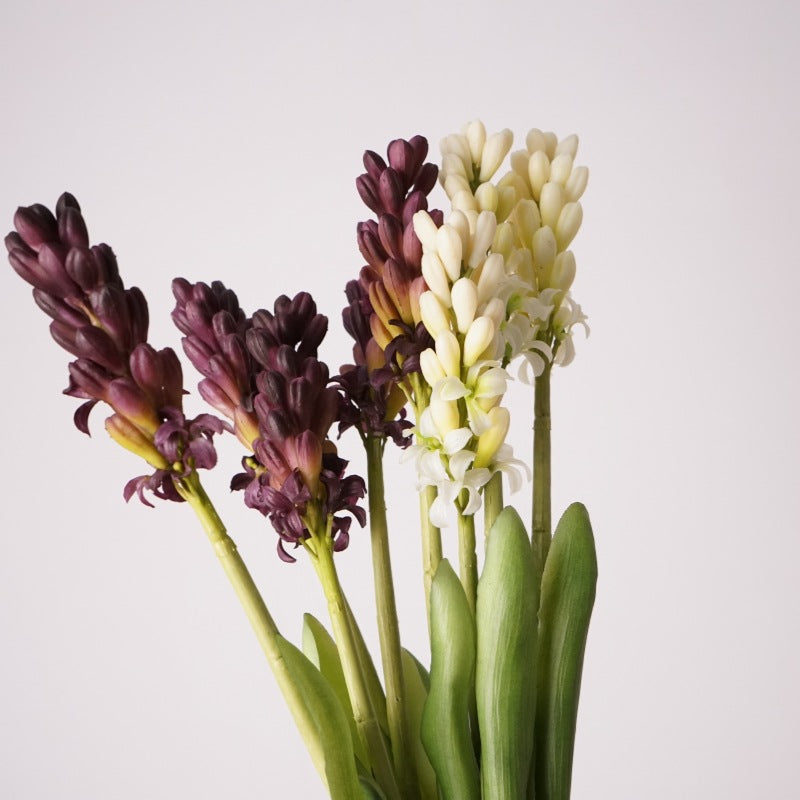 40 cm künstliche Hyazinthen mit weicher Gummitextur zur Heimdekoration