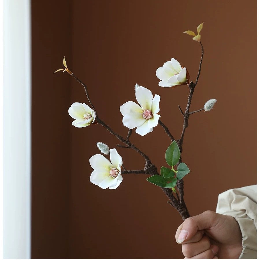 40 cm künstliche Magnolien zur Heimdekoration