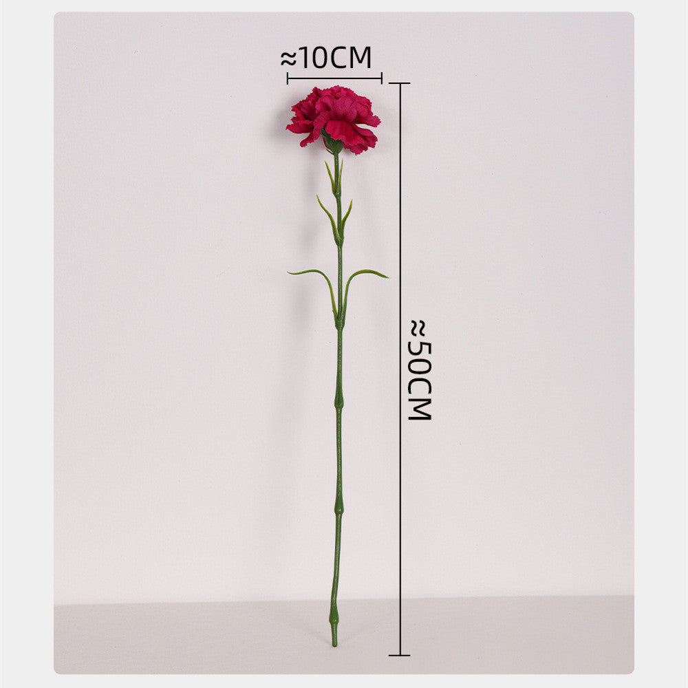 50 cm künstliche Nelken Real-Touch-Qualität – für Hochzeits- & Heimdekoration