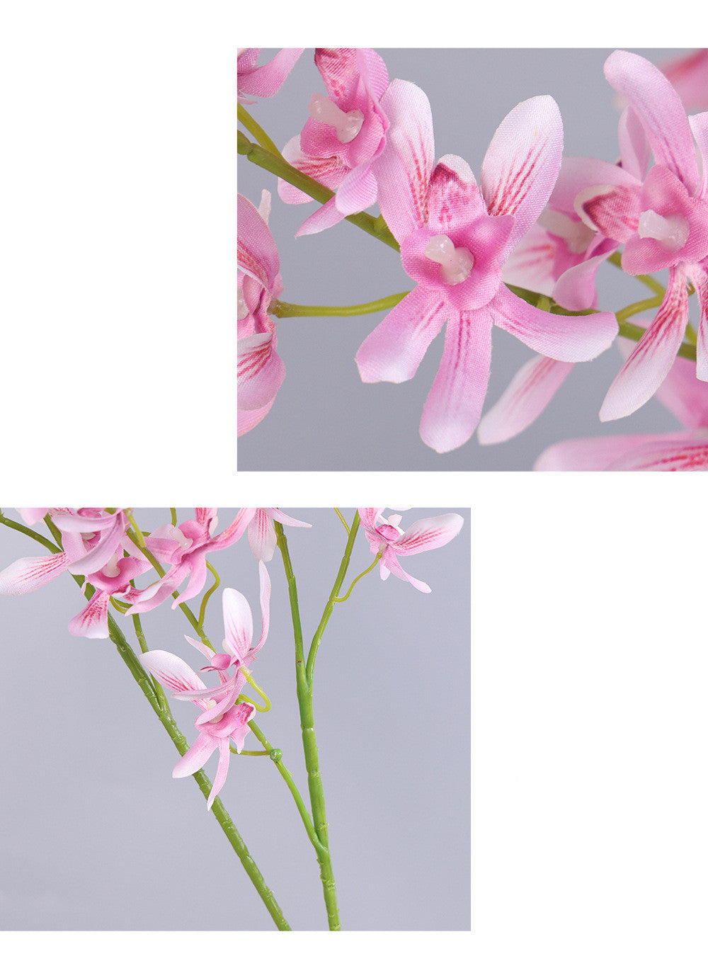 96 cm künstliche Vanda Real-Touch-Qualität für Hochzeits- & Heimdekoration