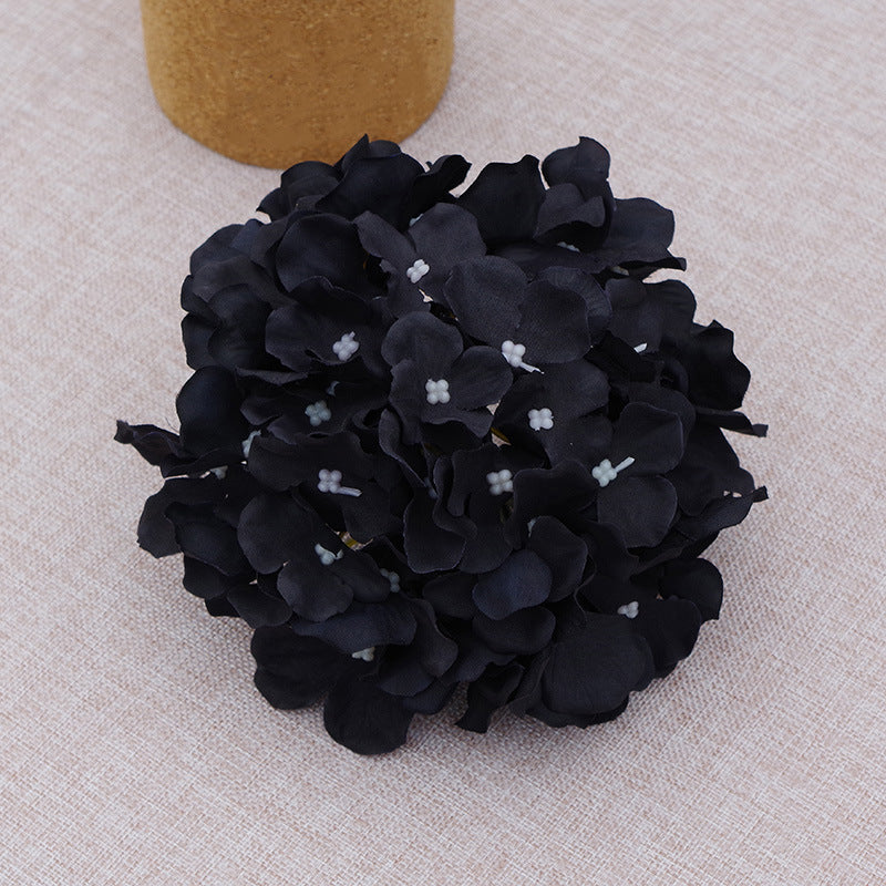 künstliche Hortensien Köpfe mit Stielen, Flauschige große Rispenhortensie gefälschte Blumen für DIY Blumenarrangements, Hochzeitsfeier Home Office Dekor, Herzstück