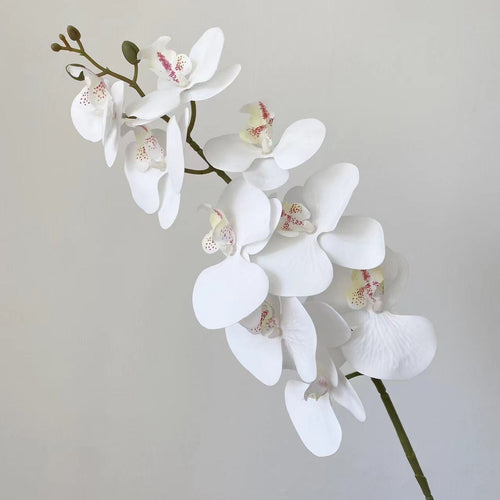 100cm künstliche Phalaenopsis Orchideen – Realistische Kunstorchidee für Blumenarrangements, Home Decor, Bürodekoration, Hochzeitszentren, DIY-Projekte