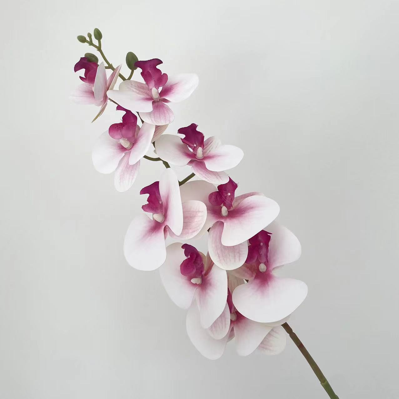 100cm künstliche Phalaenopsis Orchideen – Realistische Kunstorchidee für Blumenarrangements, Home Decor, Bürodekoration, Hochzeitszentren, DIY-Projekte