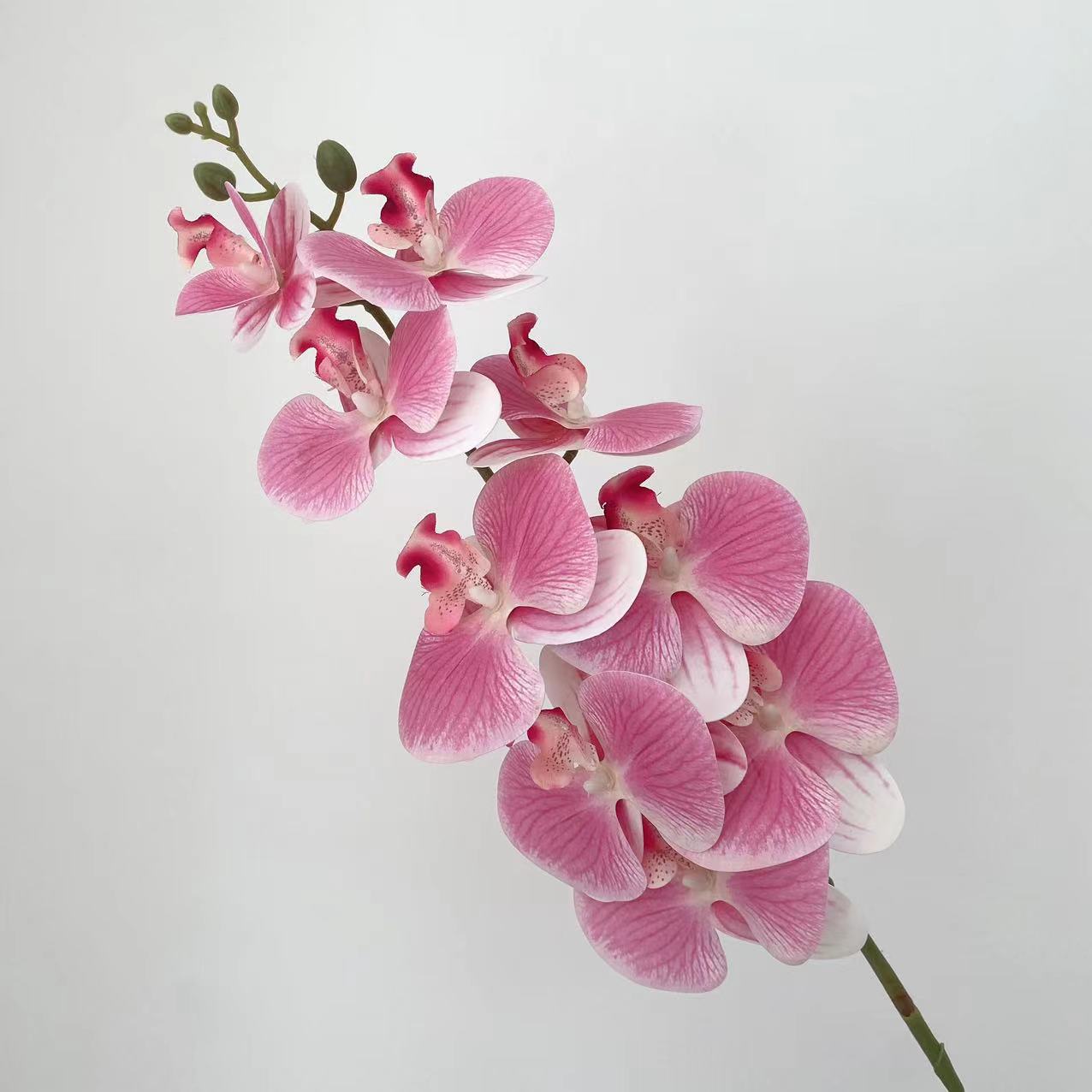 100cm künstliche Phalaenopsis Orchideen – Realistische Kunstorchidee für Blumenarrangements, Home Decor, Bürodekoration, Hochzeitszentren, DIY-Projekte