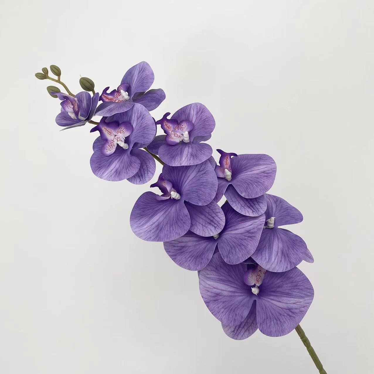 100cm künstliche Phalaenopsis Orchideen – Realistische Kunstorchidee für Blumenarrangements, Home Decor, Bürodekoration, Hochzeitszentren, DIY-Projekte