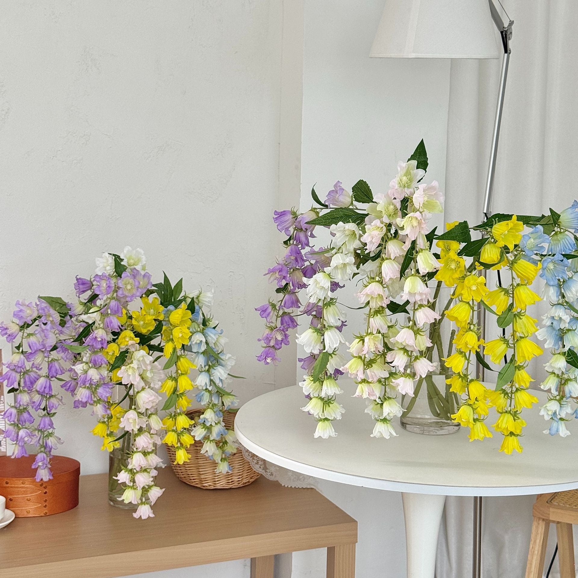 98 cm Extralange künstliche hängende Glockenblumen - Perfect für Hausdekoration