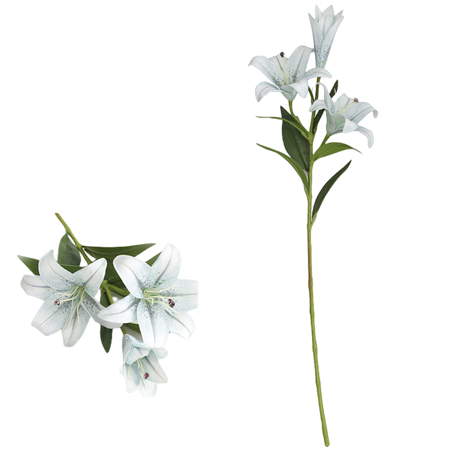 70 cm Vintage-Farbübergangs-Lilien mit angenehmer Textur für Hausdekoration