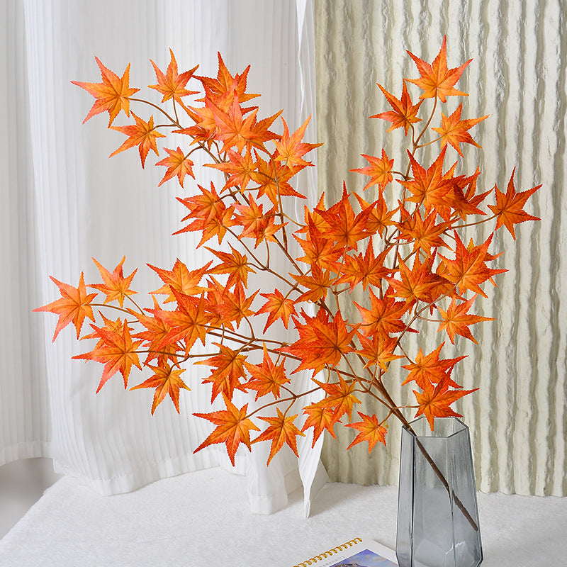 Großhandel 68cm künstliche Ahornblattzweige - Realistische Herbstdekoration für Zuhause, Thanksgiving, Kränze & Tischarrangements