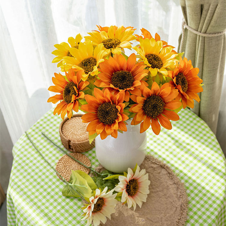 37cm Künstliche Sonnenblumen – für Hochzeits- und Heimdekoration