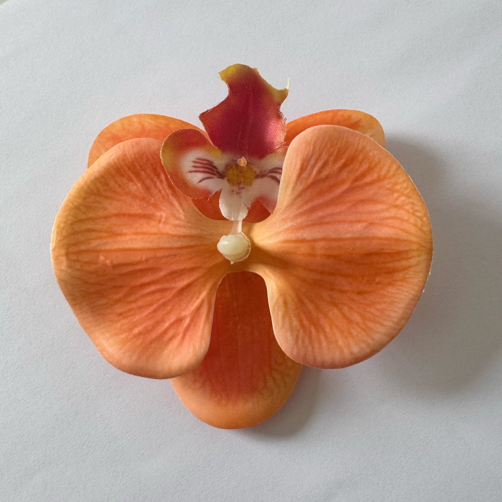 24 Stücke Orchideen-Dekorationen | Real Touch PU Künstliche Blumen | Orchideenköpfe & Künstliche Phalaenopsis-Blumenköpfe für DIY-Kunsthandwerk, Heim- und Hochzeitsdekoration