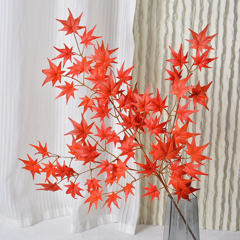 Großhandel 68cm künstliche Ahornblattzweige - Realistische Herbstdekoration für Zuhause, Thanksgiving, Kränze & Tischarrangements