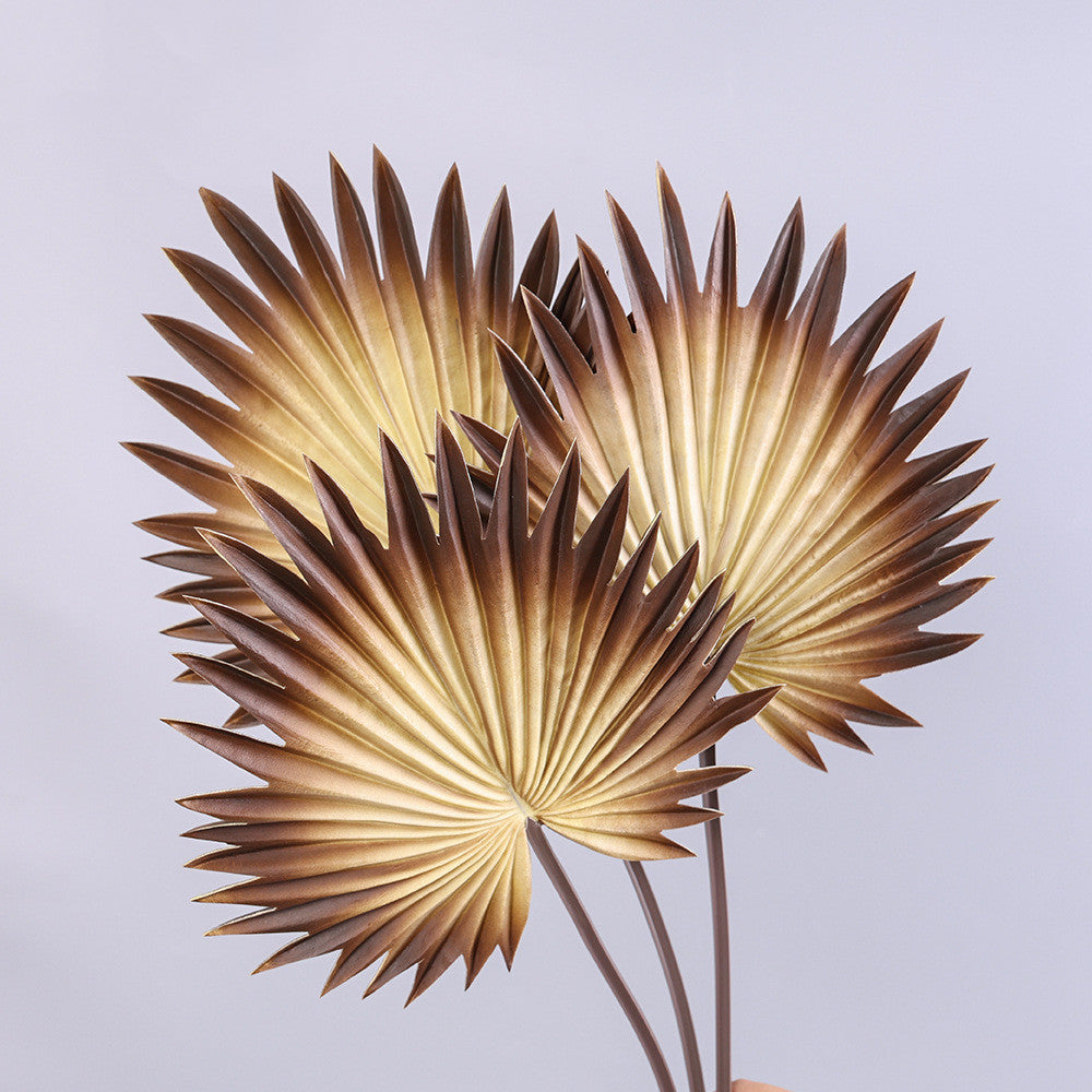65 cm Künstliche Blumen Palmenschwertblätter & Touch-Fächerblätter