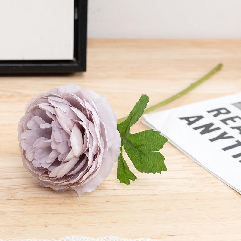 Künstliche Seiden-Pfingstrose, 30 cm, realistische Blume für Hochzeit, Dekoration, Floristik, Großhandel, 1 Stiel