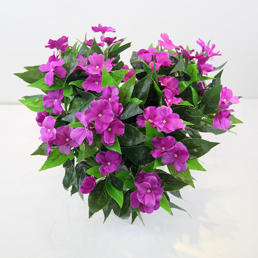 Fleißiges Lieschen Kunstblumen UV-beständig | 10er Set | ca. 40 cm | Wetterfeste Deko für Balkon & Garten