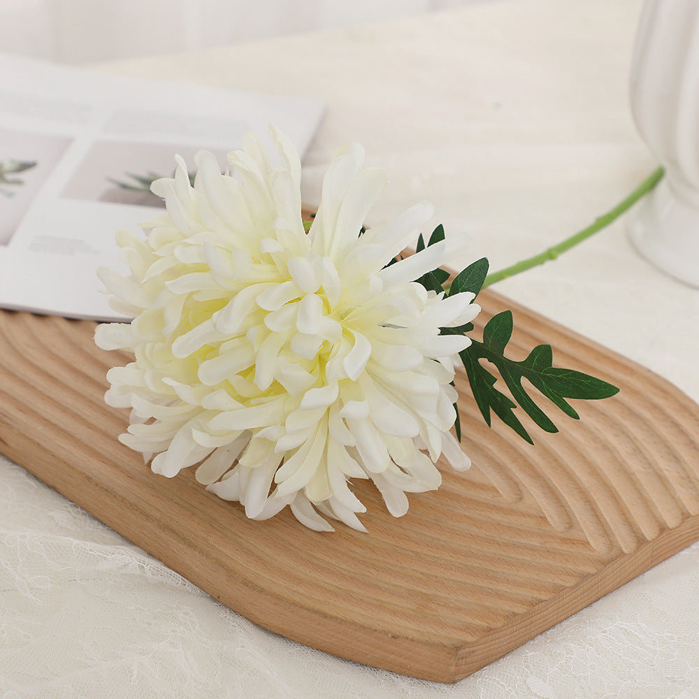 Großhandel 45cm Kunst-Pfingstrosen "Claw Chrysanthemum Premium Kräuselblumen für Party-Dekoration