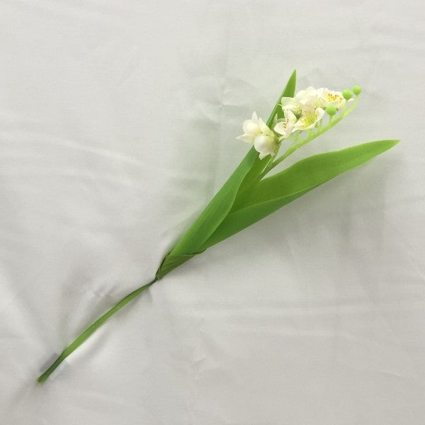 40 cm Künstliche Maiglöckchen für Blumenstrauß-, Kranz- und DIY-Dekoration