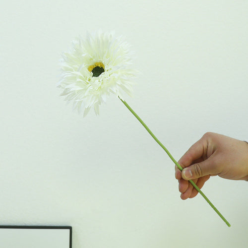 10 Stück 45 cm lange künstliche Gerbera-Blüten-Sträußchen – perfekt für Inneneinrichtung, Vase-Arrangements, Hochzeit, Party-Tischmitte und DIY-Blumen-Dekoration